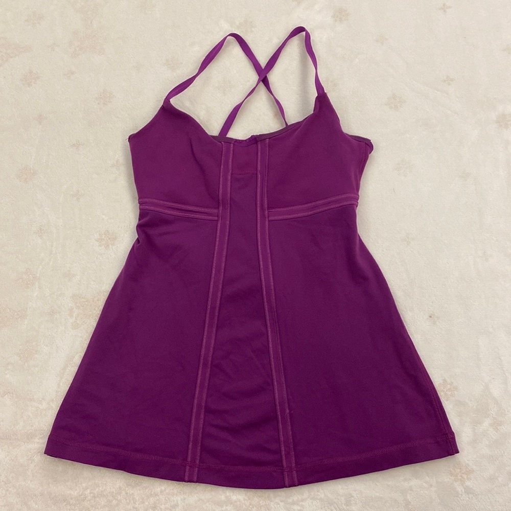🎉 HOST PICK 🎉 Lululemon Purple Tank, Size 6